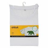 T-shirt, der kan tilpasses til sk�replotter Cricut Men's Hvid #1