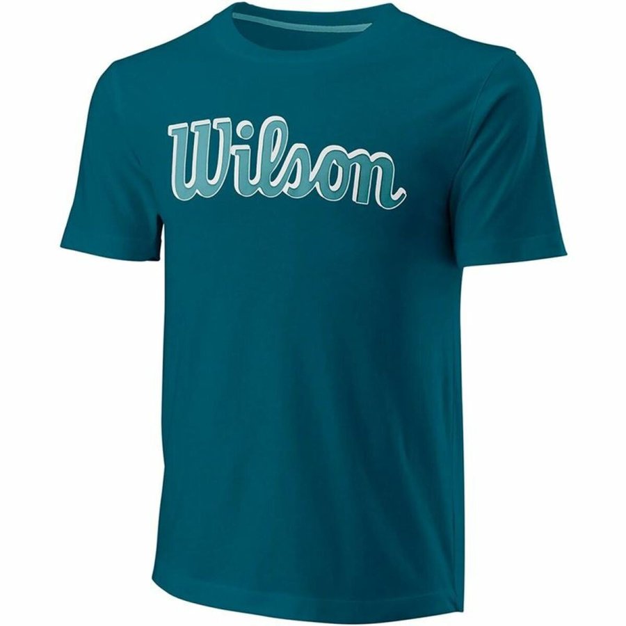 Kortrmet T-shirt til Mnd Wilson Bl #1