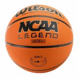 Basketball Wilson NCAA Legend Hvid Orange L�der Syntetisk L�der 7 #2