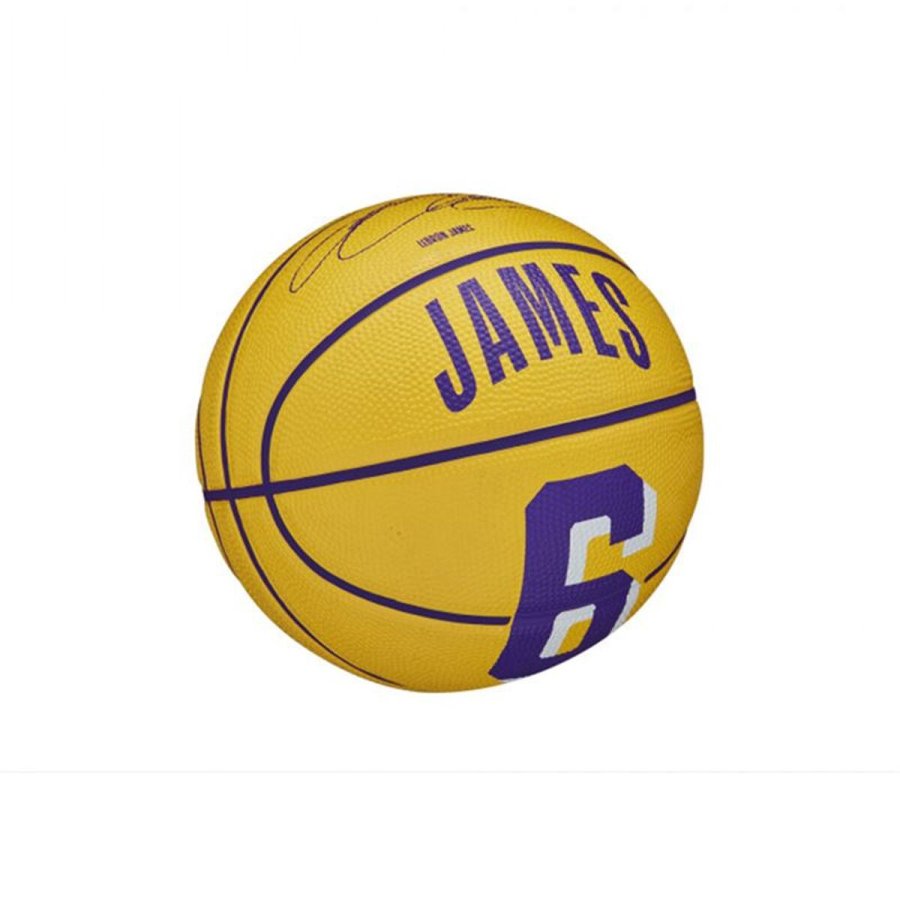 Basketball Wilson Nba Player Icon Mini Lebron Lilla (St�rrelse 3) #2