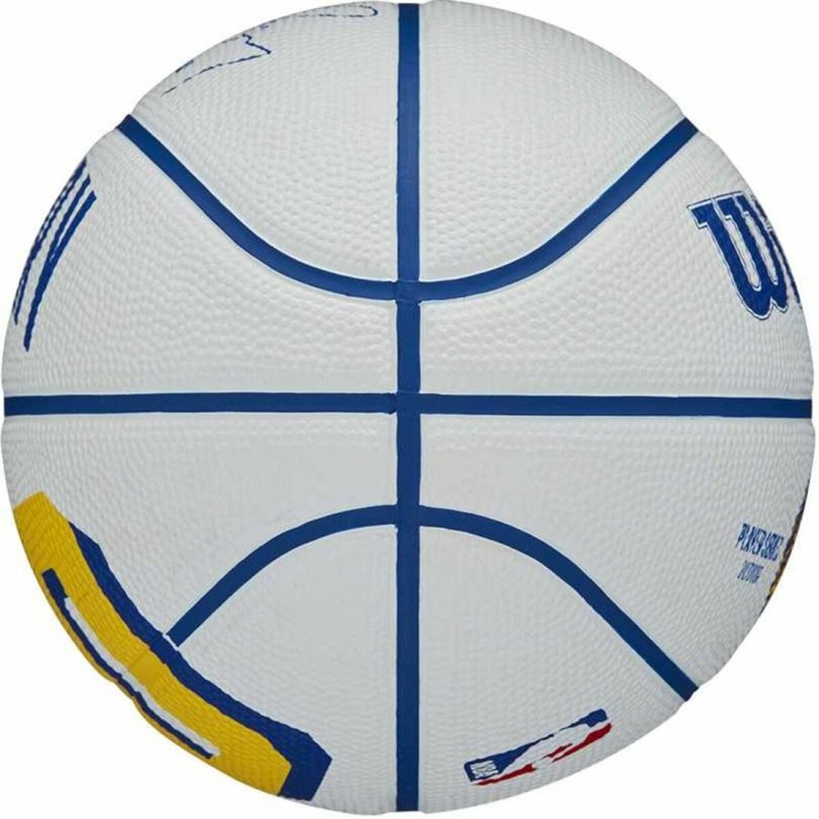 Basketball Wilson Player Icon Mini Curry Hvid (St�rrelse 3) #3