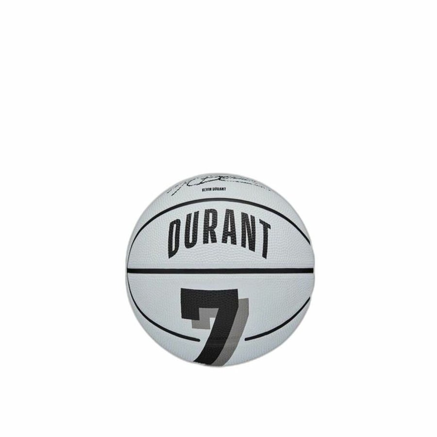 Basketball Wilson Player Icon Mini Durant Hvid (St�rrelse 3) #1