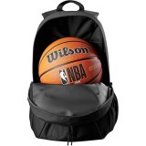 Casual Rygs�k Wilson NBA Team Backpack Sort Gylden Sportslig #5