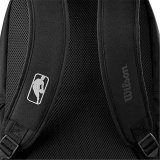 Casual Rygs�k Wilson NBA Team Backpack Sort Gylden Sportslig #6