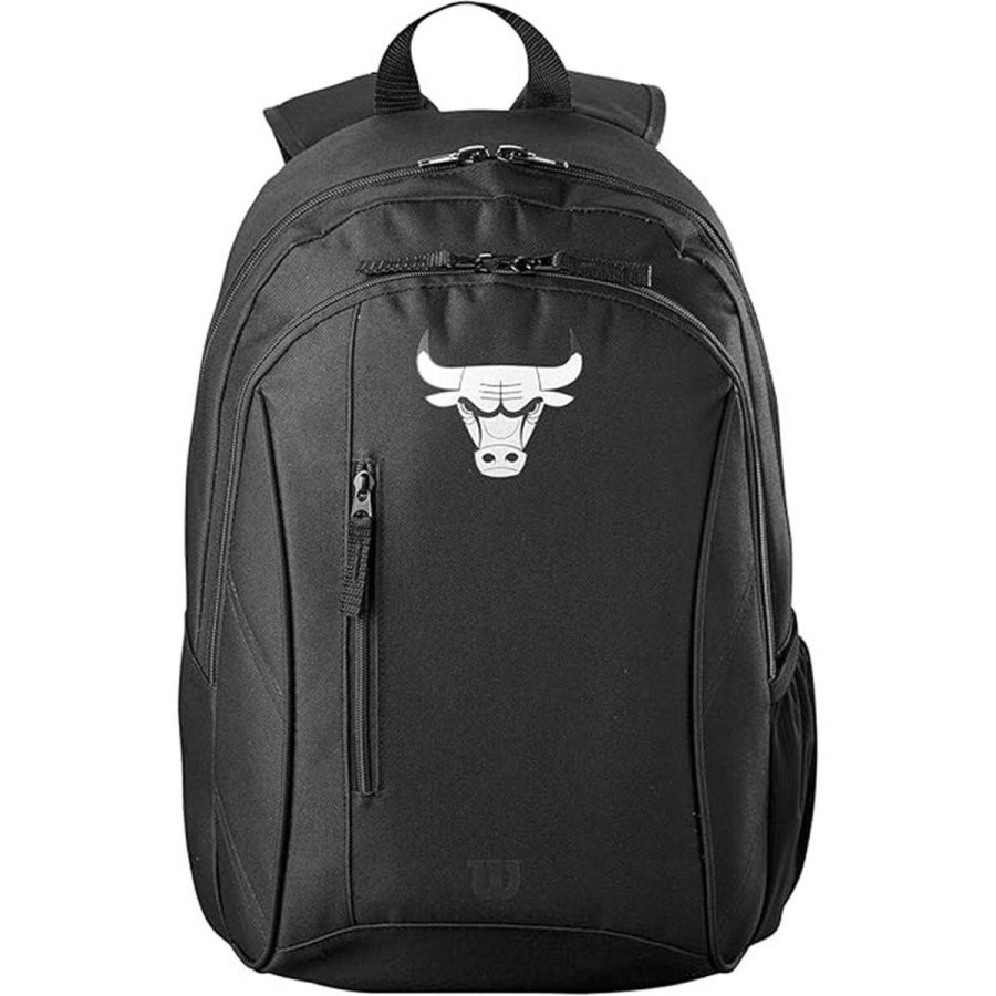 Casual Rygs�k Wilson NBA Team Backpack Chi Sort Sportslig #1