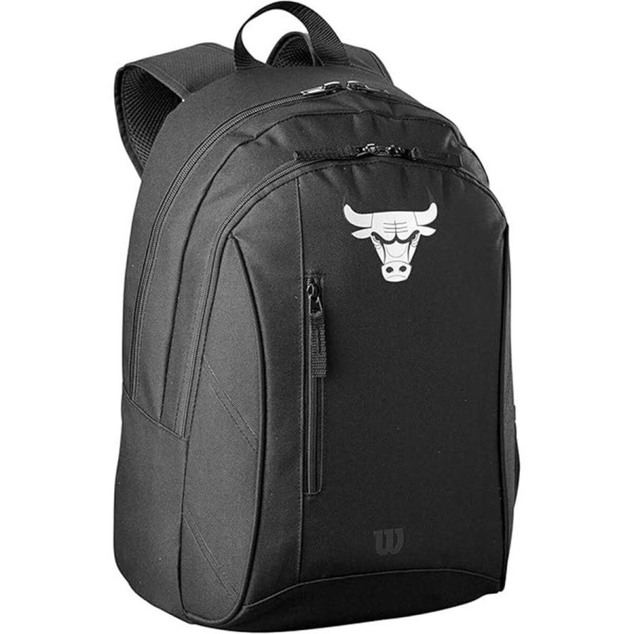 Casual Rygs�k Wilson NBA Team Backpack Chi Sort Sportslig #3