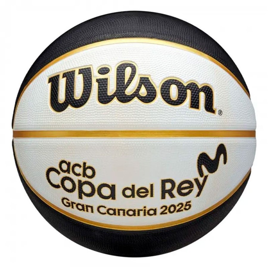 Basketball Wilson Copa del Rey Hvid 7 (St�rrelse 7) #1