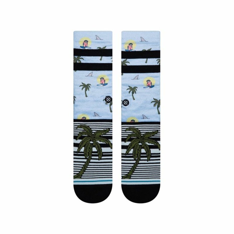 Ankelstrmper Stance Aloha Monkey Staple Lysebl 42-46 #2