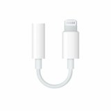 Lyd-jack til Lightning kabel Apple MMX62ZM/A Hvid #1