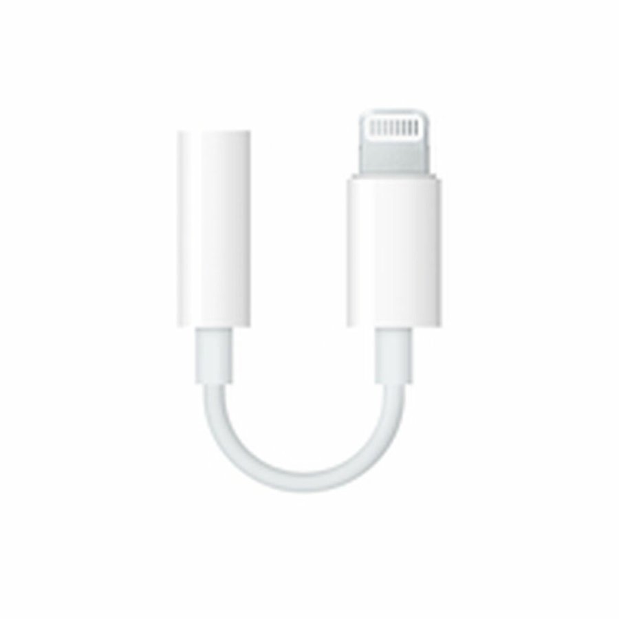 Lyd-jack til Lightning kabel Apple MMX62ZM/A Hvid #1