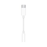 USB C til Jack 3.5 mm-adapter Apple MU7E2ZM/A Hvid #1