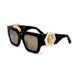 Solbriller til kvinder PHILIPP PLEIN SPP103S SHINY GREY GOLD #2