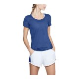 Kort�rmet T-shirt til Kvinder Under Armour  1271517-574 Bl� #1