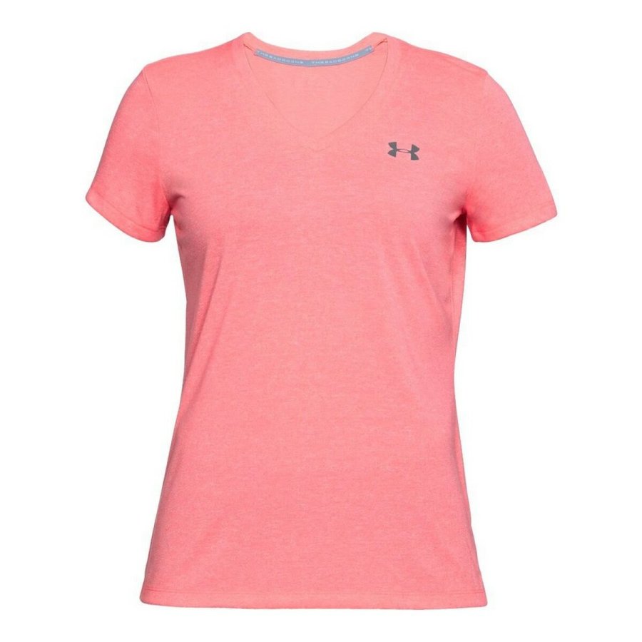 Kort�rmet T-shirt til Kvinder Under Armour 1289650-819 Pink (XS) #1