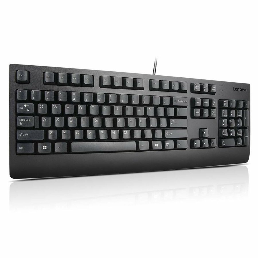 Tastatur Lenovo 4X30M86918 Spansk qwerty Sort #5