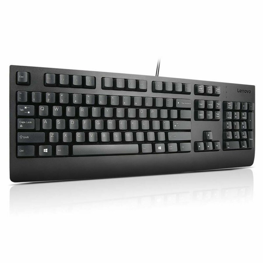 Tastatur Lenovo 4X30M86918 Spansk qwerty Sort #6