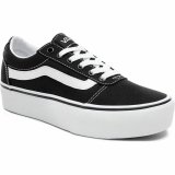 Kvinde Casual Sneakers Vans Ward Platform Sort #6