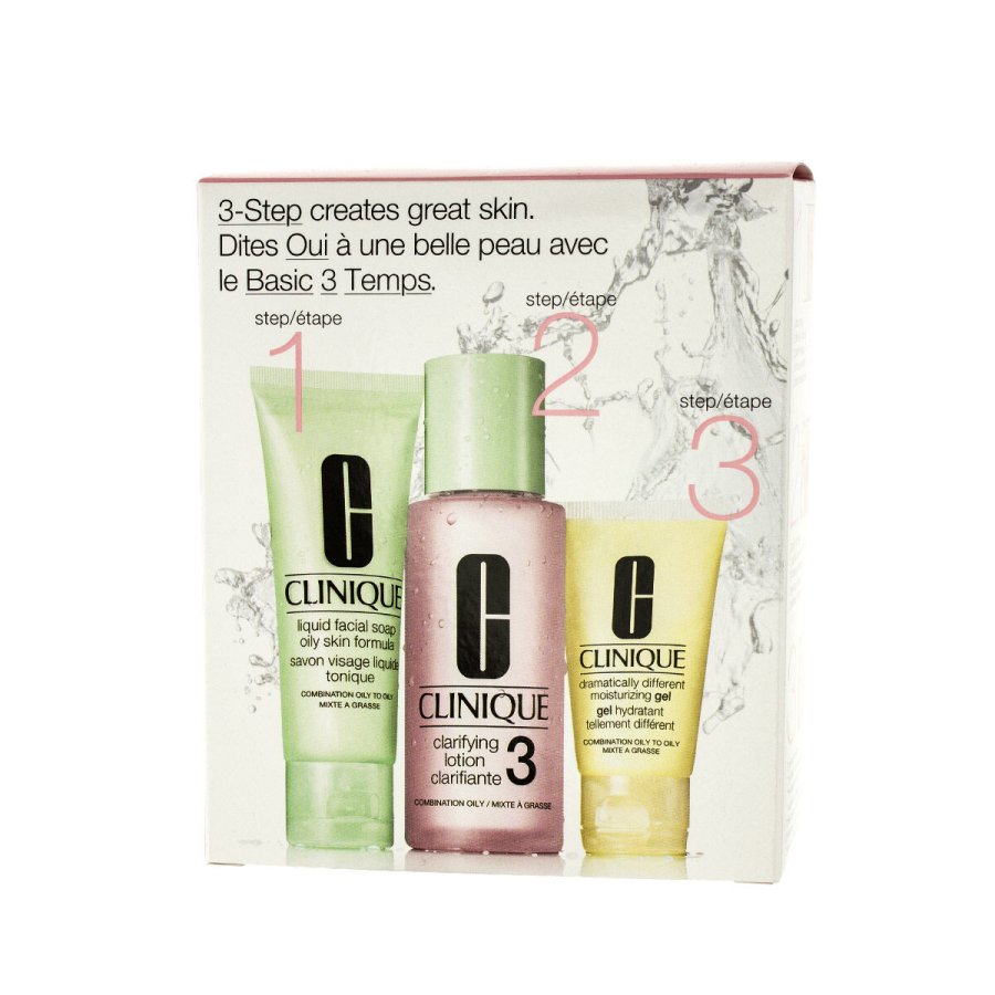 Ansigtsrens i gel-form Clinique CLARIFYING LOTION 3 Dele #1