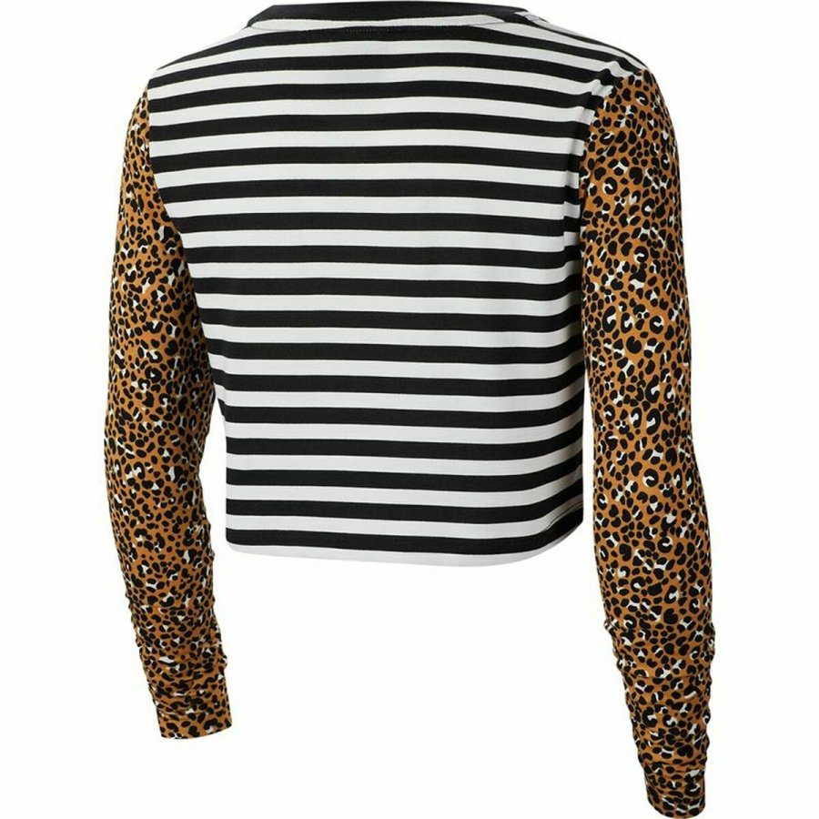 Langrmet T-shirt til Kvinder Nike Animal Print #2