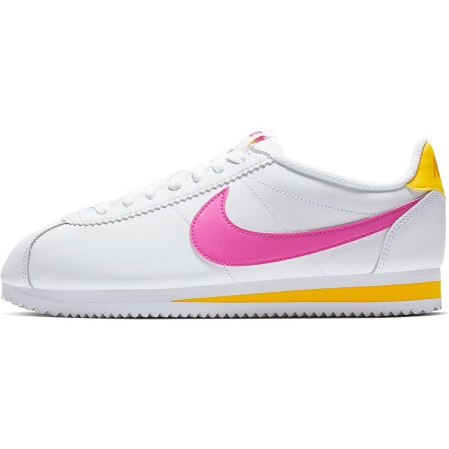 L�besko til voksne Nike Classic Cortez Leather Hvid #2