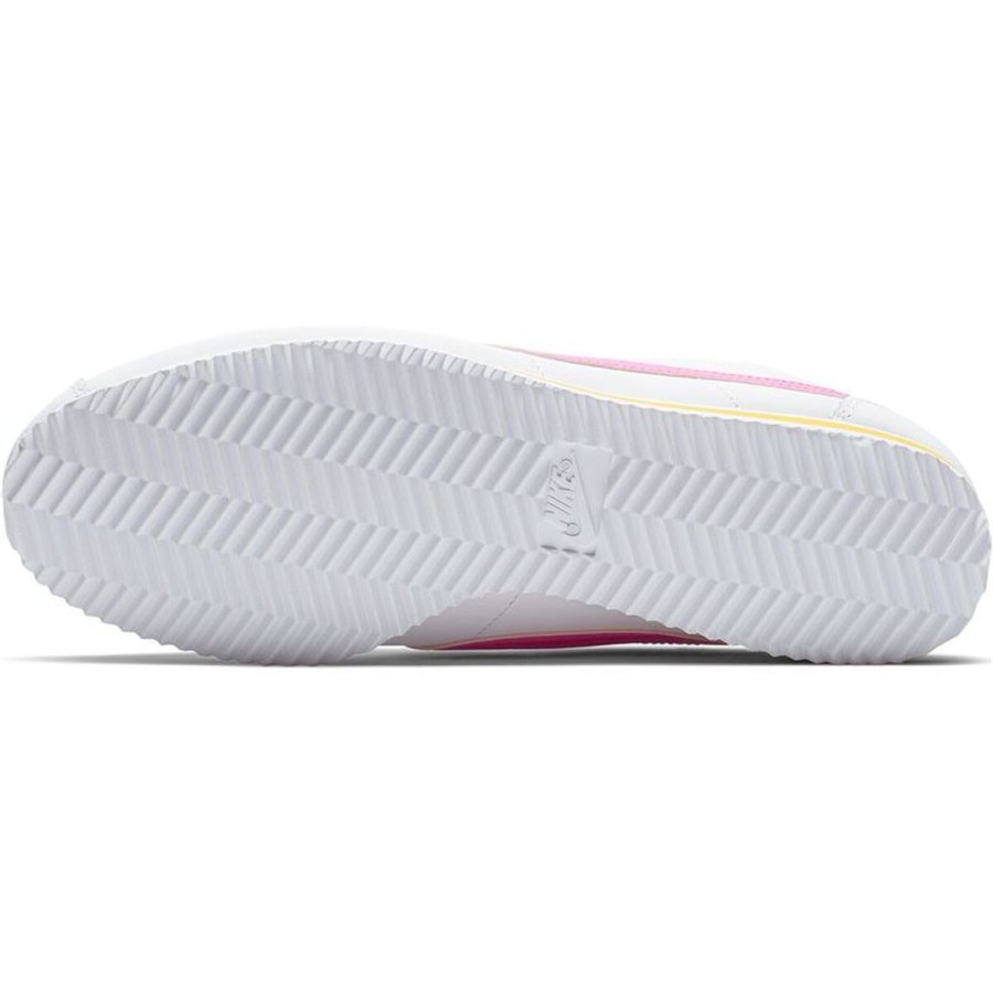 L�besko til voksne Nike Classic Cortez Leather Hvid #3