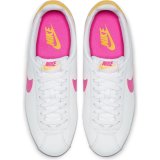 L�besko til voksne Nike Classic Cortez Leather Hvid #4