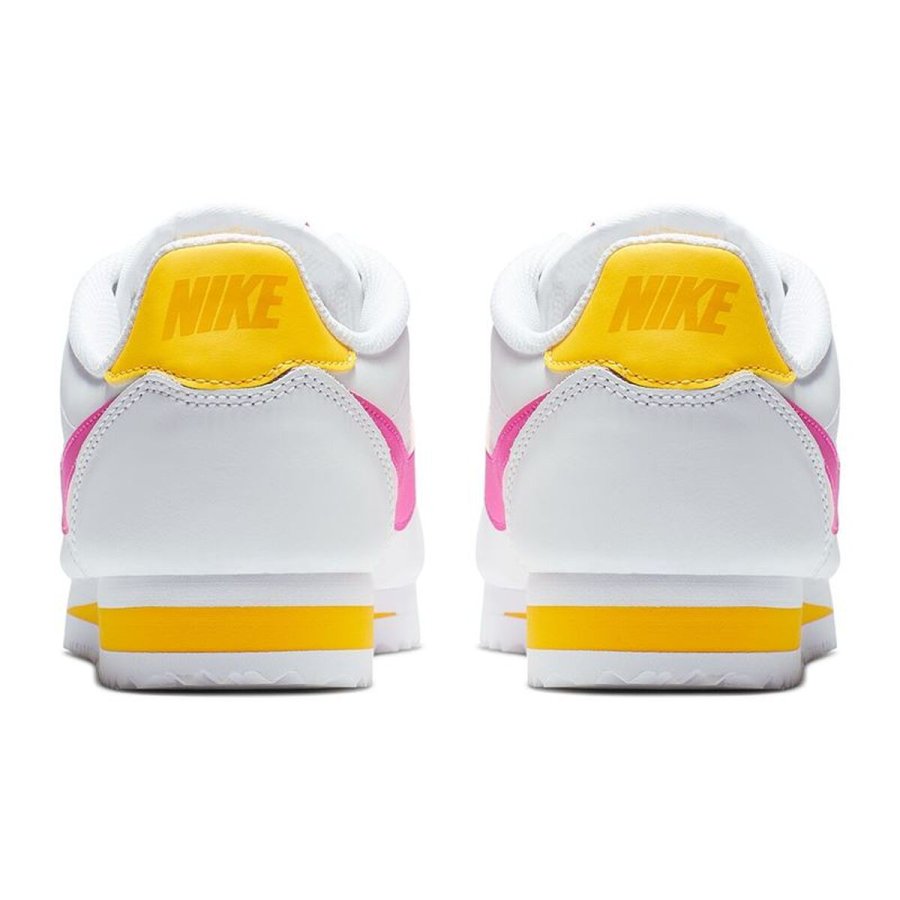 L�besko til voksne Nike Classic Cortez Leather Hvid #6