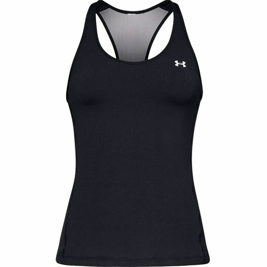 Tank top kvinder Under Armour Racer Tank Sort #1