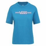 Kortrmet T-shirt til Kvinder Vans Funnier Times Bl #1