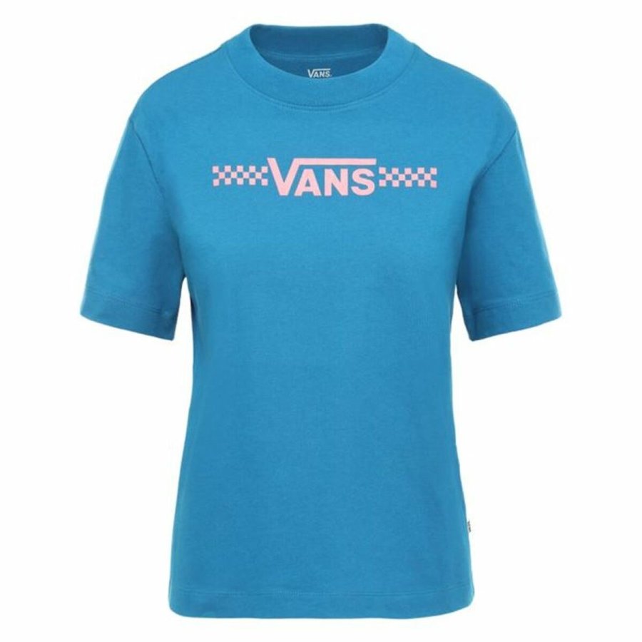 Kortrmet T-shirt til Kvinder Vans Funnier Times Bl #1