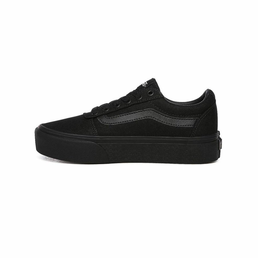 Kvinde Casual Sneakers Vans Ward Platform Sort #2
