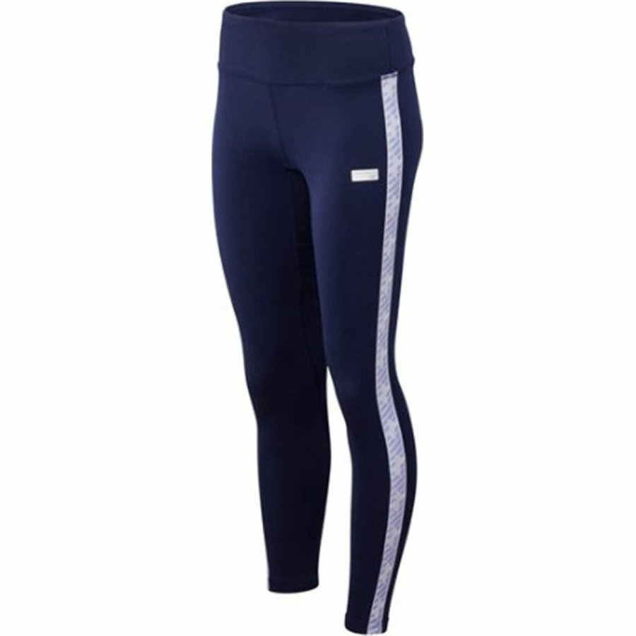 Sport leggins til kvinder New Balance Athletics Classic M�rkebl� #1