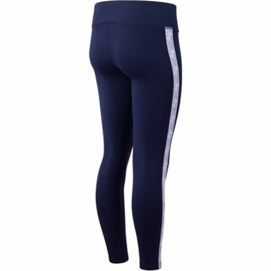 Sport leggins til kvinder New Balance Athletics Classic M�rkebl� #5