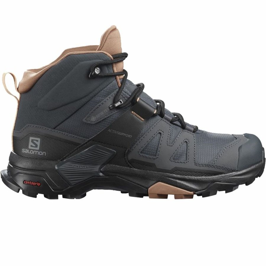 Vandrestvler Salomon X Ultra 4 Mid Gore-Tex Multifarvet Antracit #1