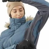 Skijakke Salomon Stormcozy Dame Lysebl #7