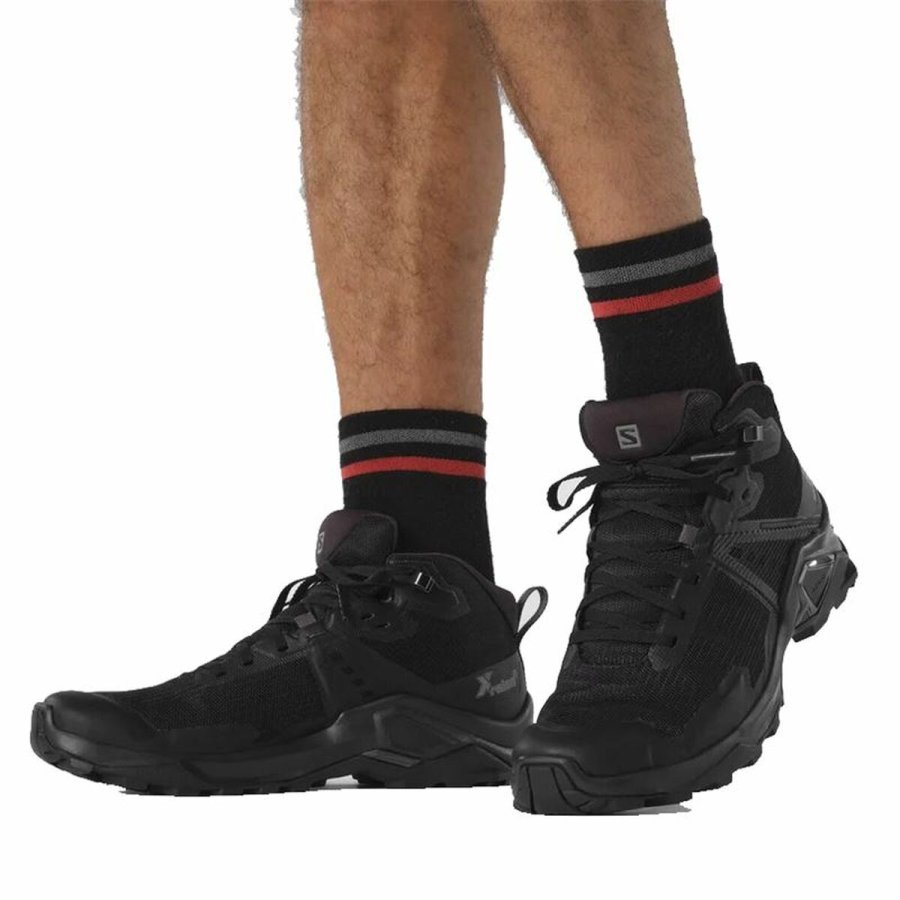 Vandrestvler Salomon X Raise 2 Gore Tex Sort #1