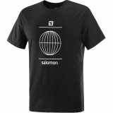 Kortrmet Sport T-shirt Salomon Outlife Summer Sort #1