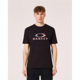 Kort�rmet T-shirt til M�nd Oakley O Bark 2.0 Sort #3