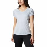 Kort�rmet T-shirt til Kvinder Columbia Zero Rules Gr� #1