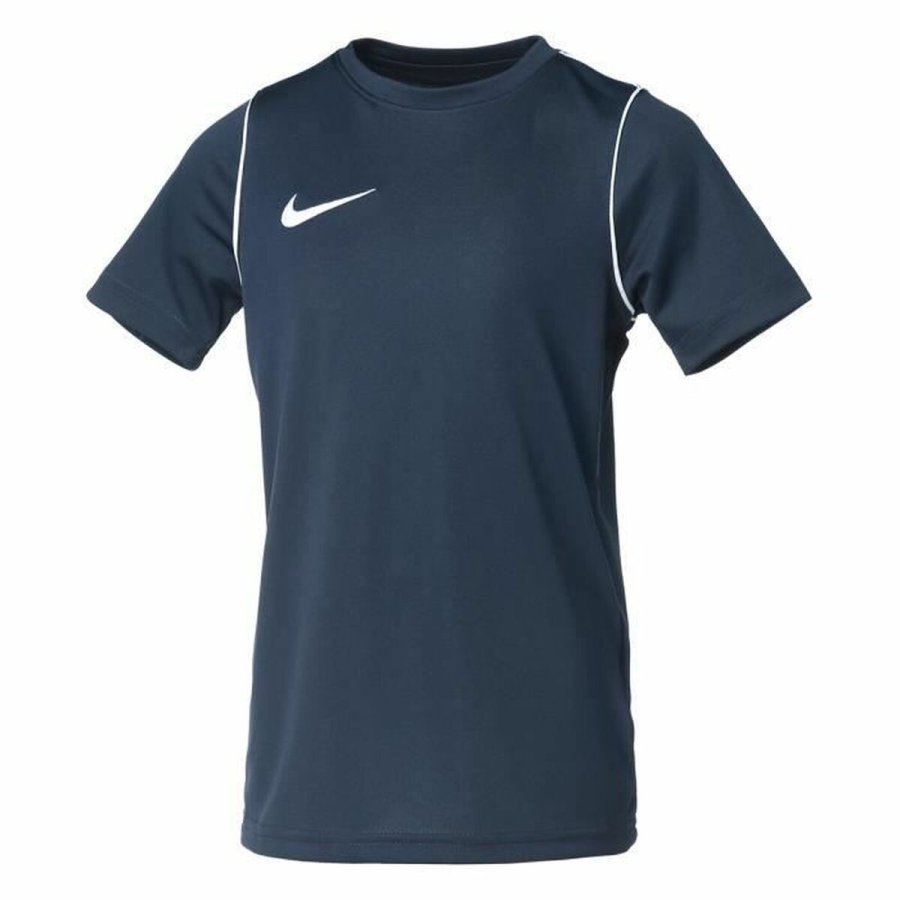 B�rne Kort�rmet T-shirt Nike DRI FIT PARK20 TOP BV6905 451 Marinebl� #1