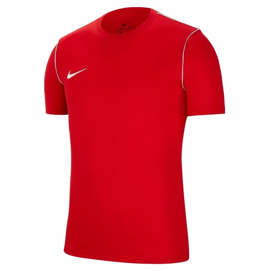B�rne Kort�rmet T-shirt Nike DRI FIT PARK 20 TOP BV6905 657 R�d #1