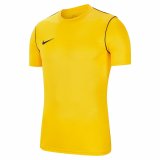 B�rne Kort�rmet T-shirt Nike DRI FIT PARK 20 TOP BV6905 719 Gul #1