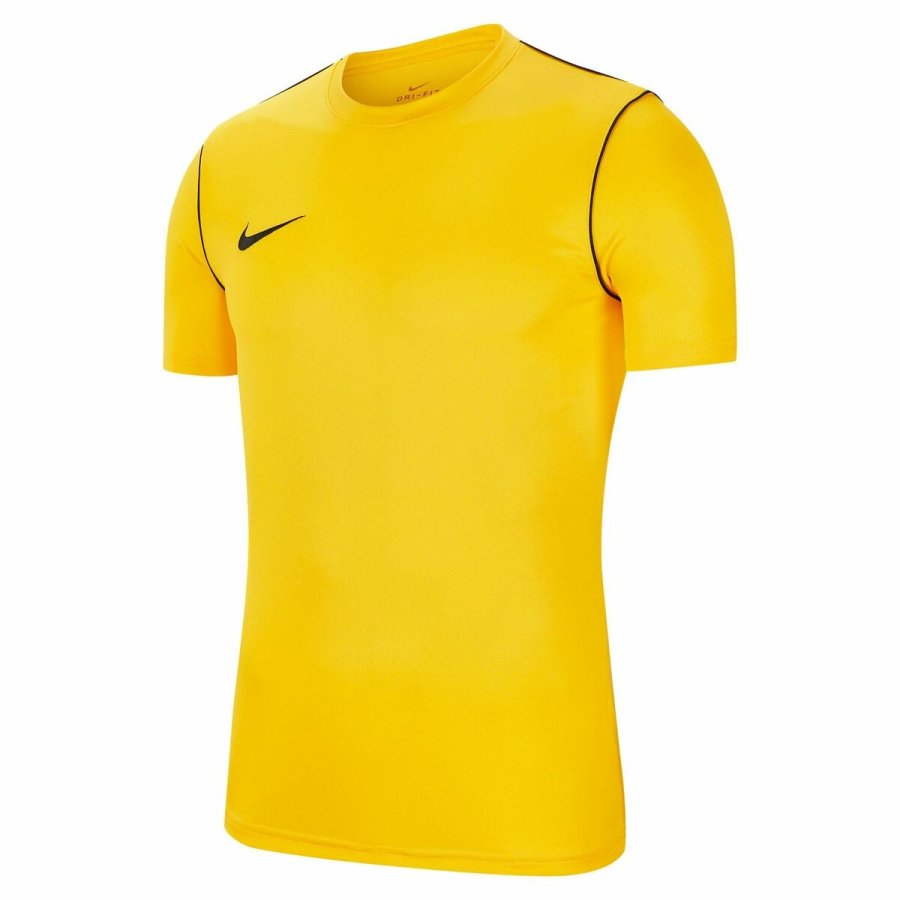 B�rne Kort�rmet T-shirt Nike DRI FIT PARK 20 TOP BV6905 719 Gul #1