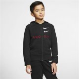 Sportsjakke til brn Nike Swoosh Sort #5