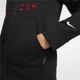 Sportsjakke til brn Nike Swoosh Sort #2