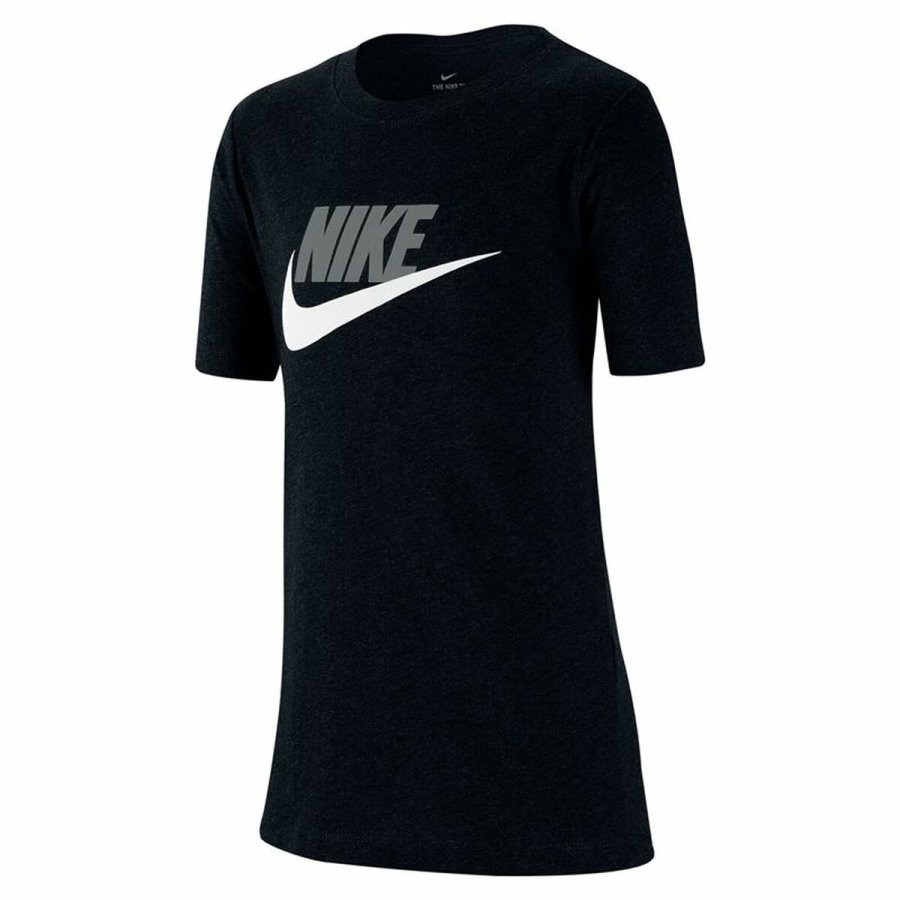 B�rne Kort�rmet T-shirt Nike Sportswear Sort #1
