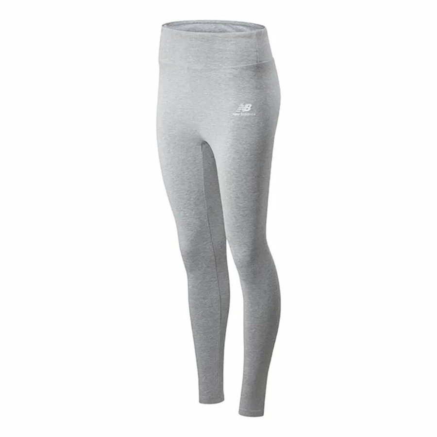 Sport leggins til kvinder New Balance  Athletics Core Gr� #1