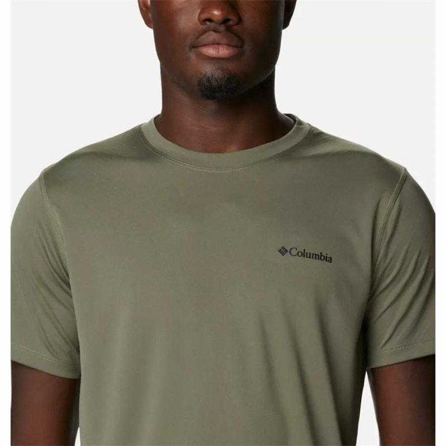T-shirt Columbia Zero Rules Moutain Oliven #4