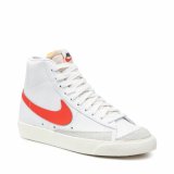 Kvinde Casual Sneakers Nike BLAZER MID 77 CZ1055 101  Hvid #1