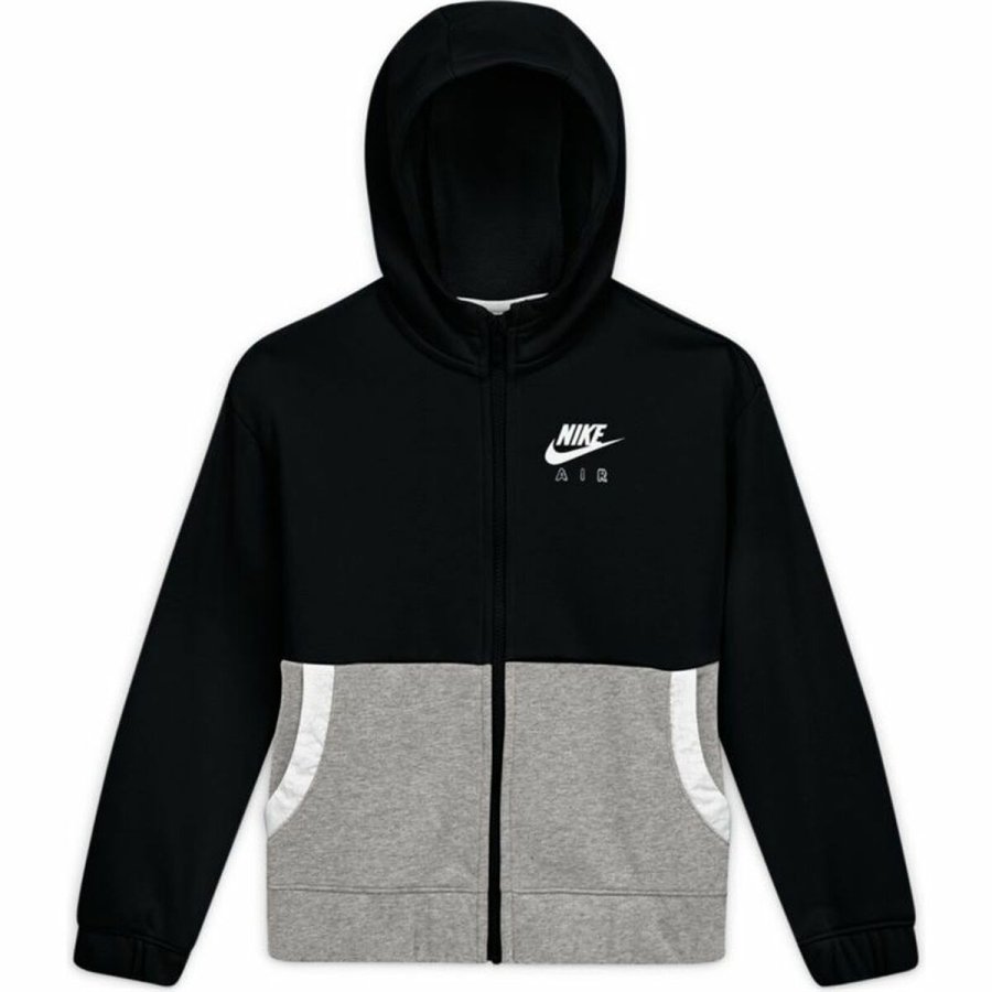 Sportsjakke til b�rn Nike Air Sort #1